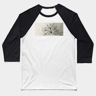 mandala lotus Baseball T-Shirt